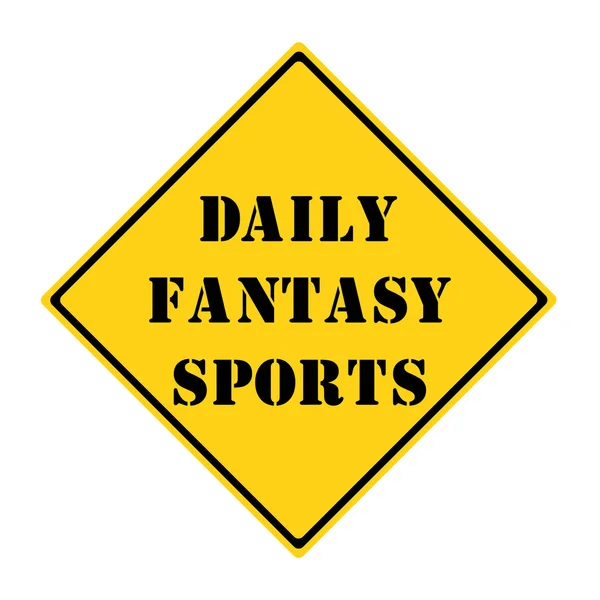 Daily Fantasy Sports Sign — ストック写真