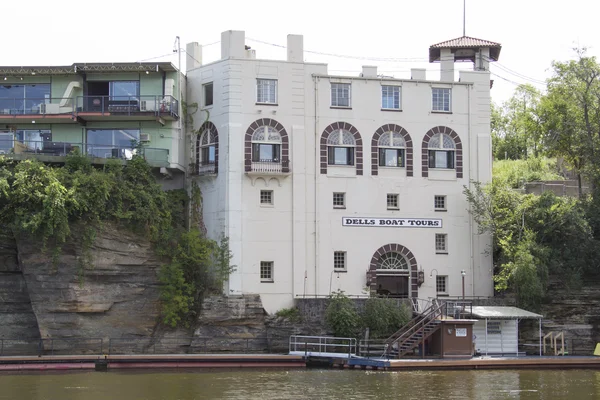 Dells Boat Tours Building — Zdjęcie stockowe