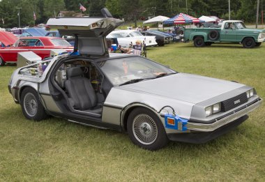 Delorean Dmc-12 Geleceğe Dönüş Araba Modeli