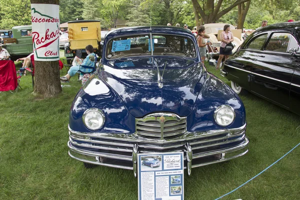 1949 Packard Blue Car Front view — Stock fotografie