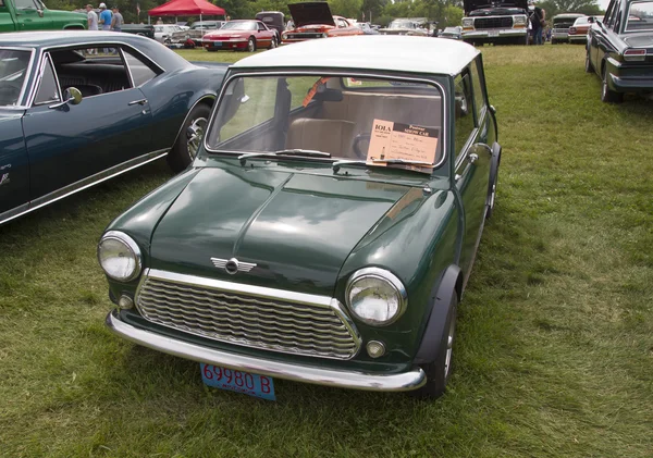 1981 Green Mini Car — Stok fotoğraf