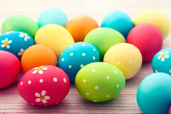 Colorful Easter eggs — Stock Photo, Image