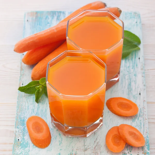 Fruit en groente smoothies top uitzicht — Stockfoto