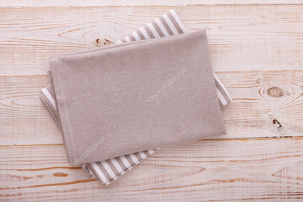 Download Napkin Cloth Napkin On White Wooden Background Top View Mockup Royalty Free Photo Stock Image By C Victoreus 124213410