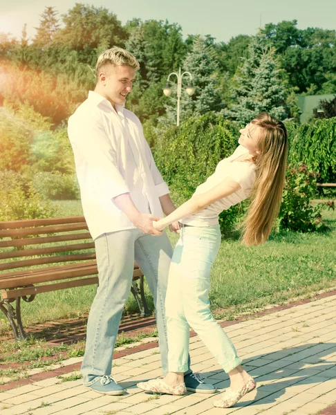 Young couple in love — Stock Photo, Image