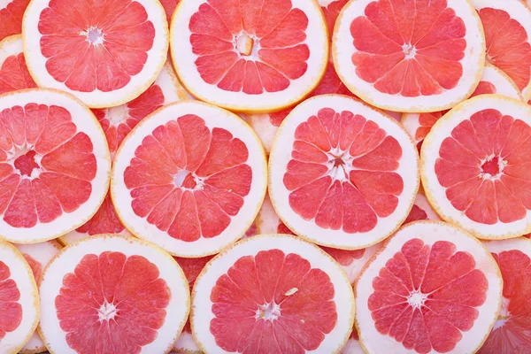 Anillos de pomelo como fondo — Foto de Stock