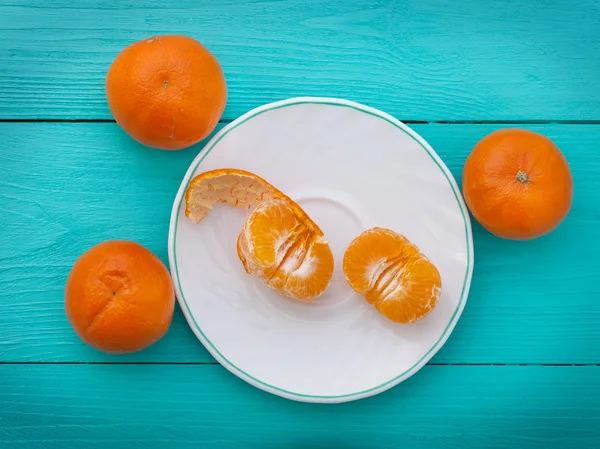 Cítricos de mandarina — Foto de Stock