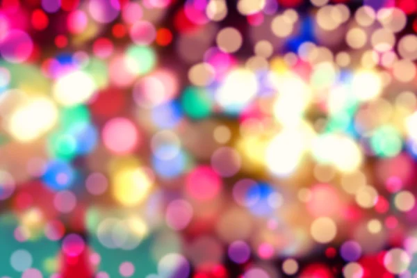 Abstract background. Colorful bokeh blurred lights background — Stock Photo, Image