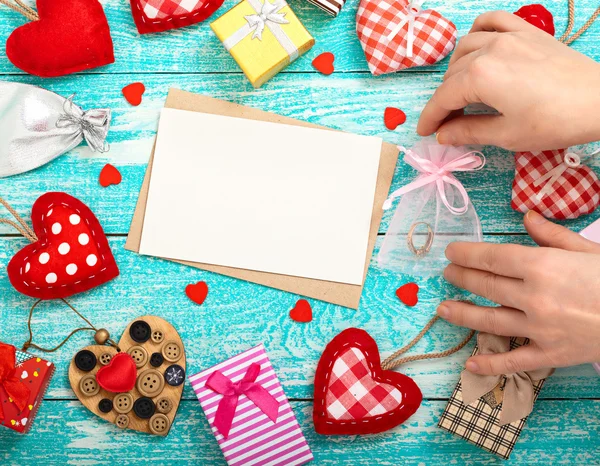 Sfondo per il giorno di San Valentino . — Foto Stock