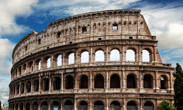 Colosseum amphitheatre in Rome