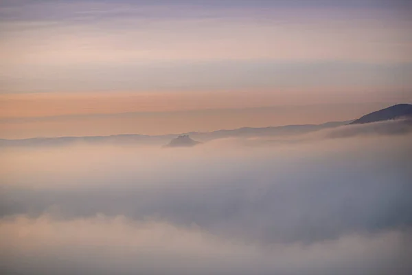 Mountain Landscape Clouds Mountains — Stock Photo, Image