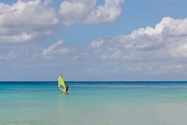 Dovolenou windsurfing Stock Snímky