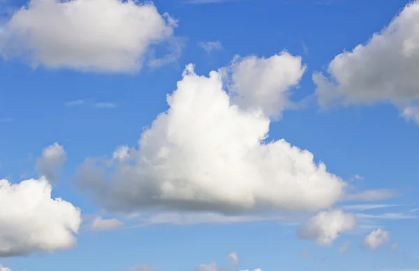 Blue sky and white clouds