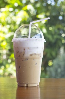 Kremalı buzlu kahve.