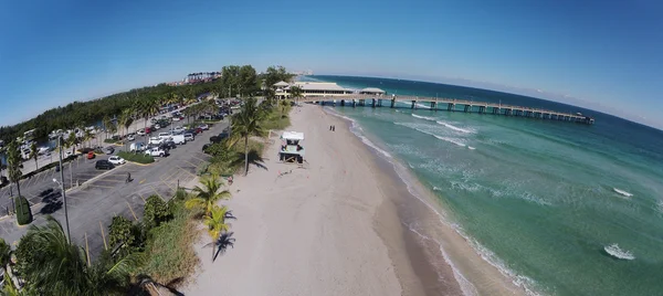 Südflorida Strand Antenne — Stockfoto