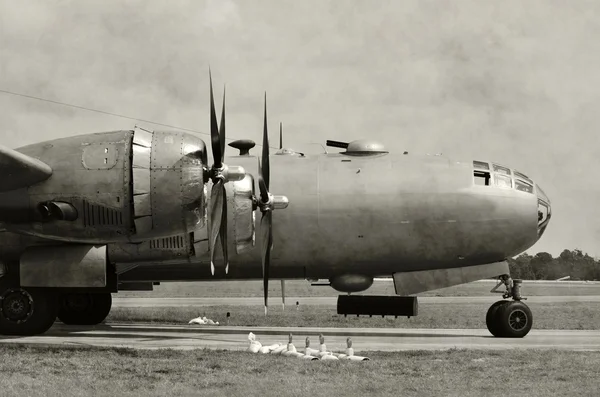 Starą końcówkę bombowiec — Zdjęcie stockowe