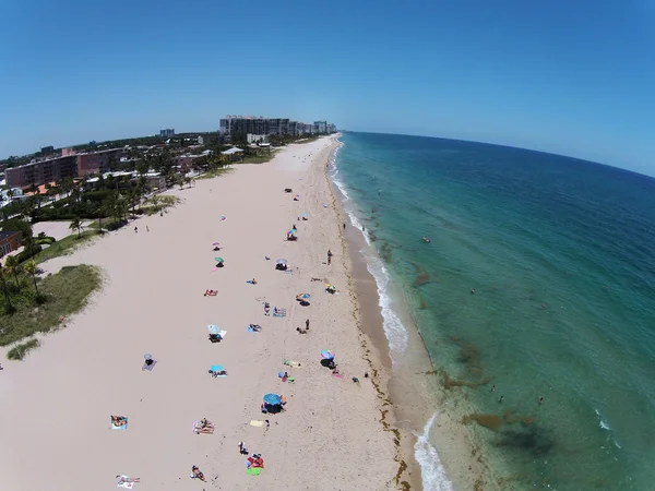 Sur de Florida vista aérea de la playa — Foto de Stock