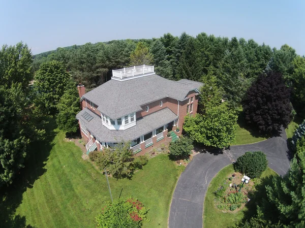 Midwest eve havadan görünümü