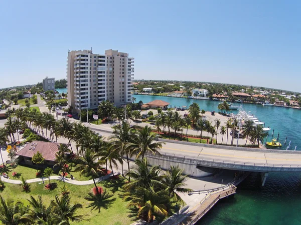 Aerial view of Florida coastline — Stock Photo, Image