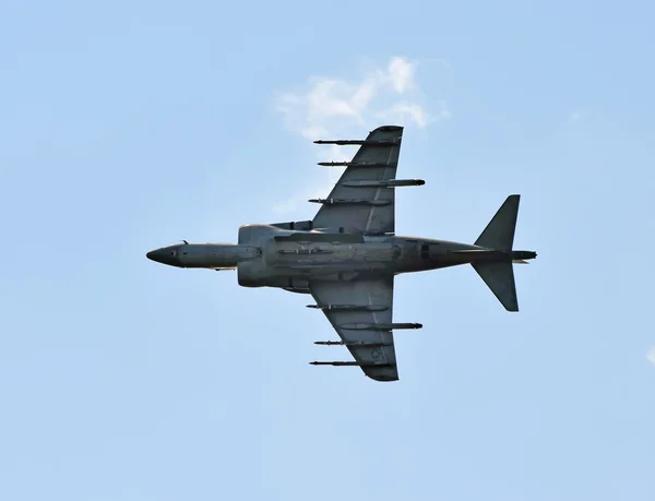 Jetfighter siluett — Stockfoto