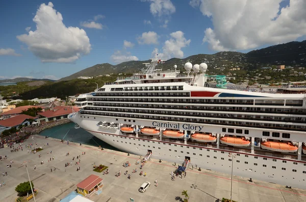 Carnaval glorie cruiseschip — Stockfoto