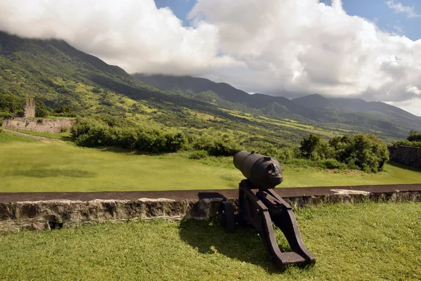 Fort George i St Kitts — Stockfoto