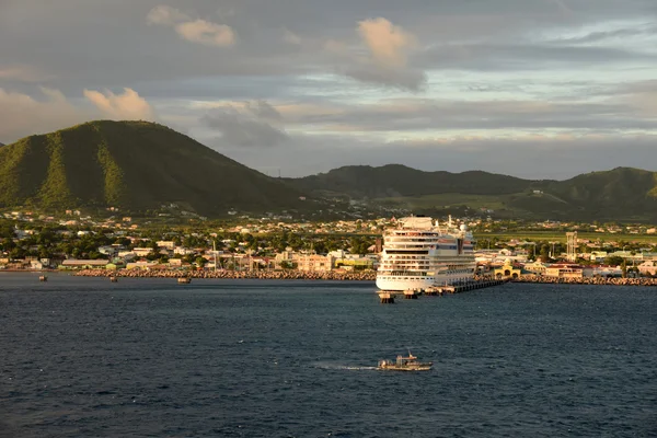 Basseterre, capital of St Kitts and Nevis — Stock Photo, Image