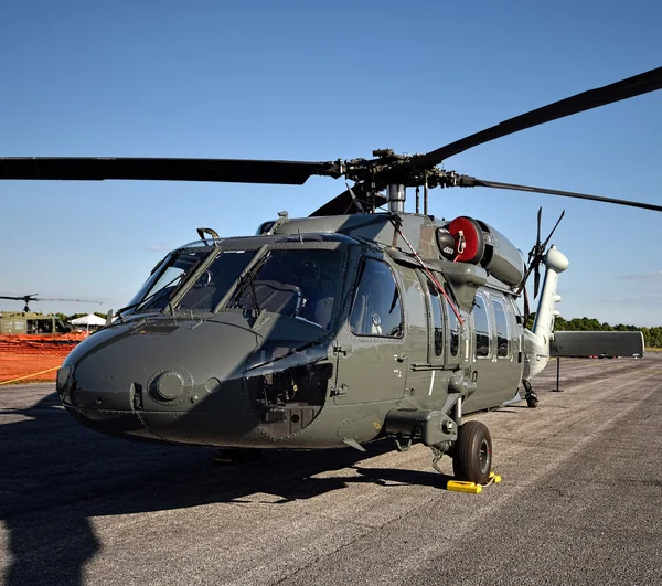 Modern military helicopter — Stock Photo, Image