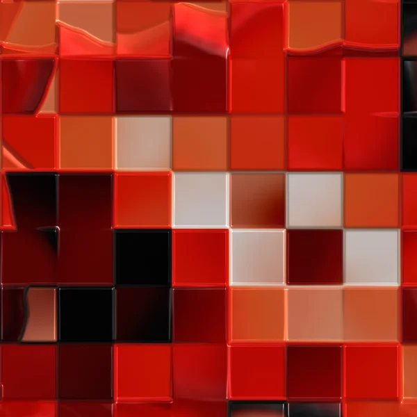 Fundo Checkered vermelho — Fotografia de Stock