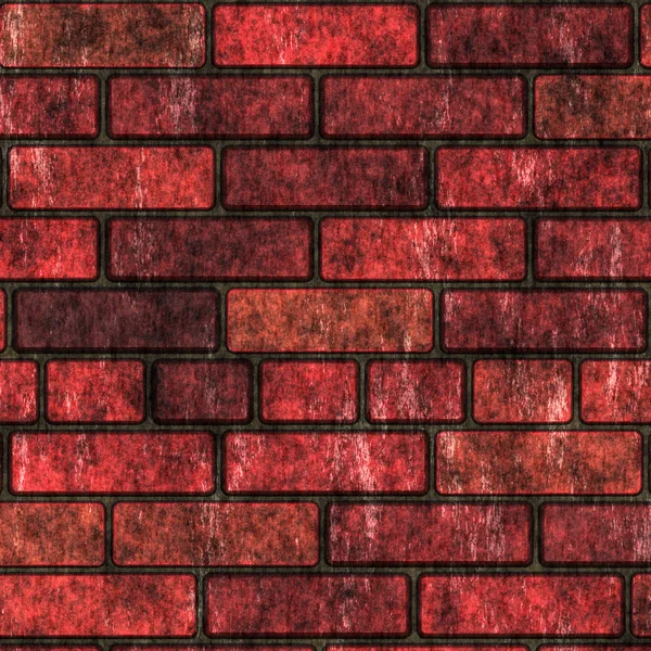Farverige mursten baggrund - Stock-foto