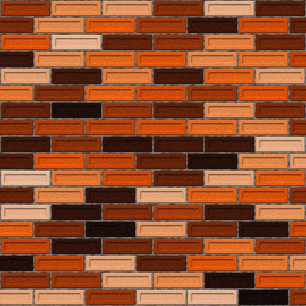 Colorful brick background