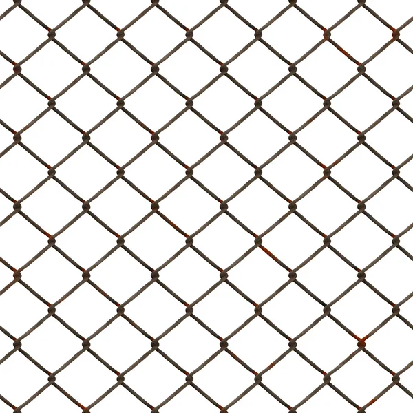 Wire fence isolerade — Stockfoto