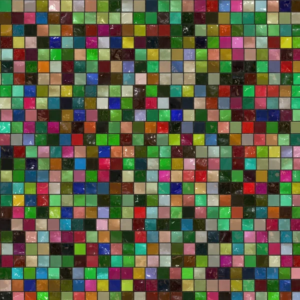 Mosaik färgstarka bakgrund Stockbild