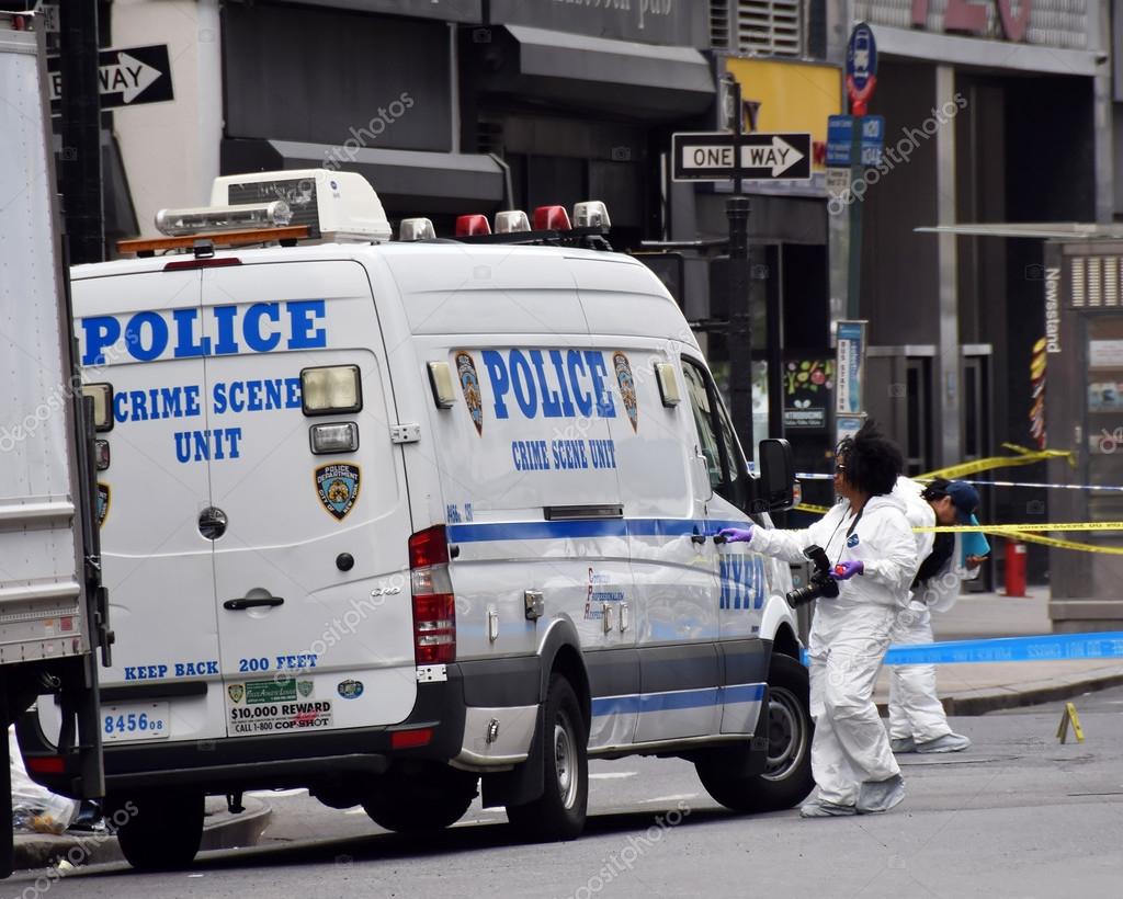 NYPD crime Scene Investigation Stock Editorial Photo © icholakov01