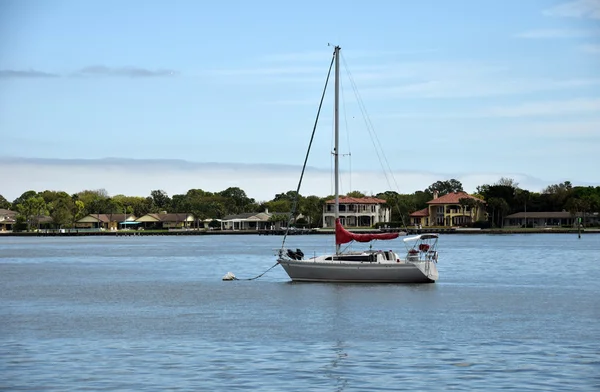 Zeilboot in de buurt van St Augustine — Stockfoto