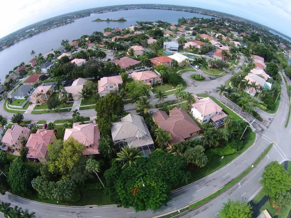 Пригородные дома во Флориде — стоковое фото