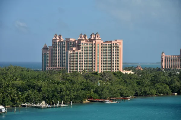 Resort tropical en una isla caribeña — Foto de Stock