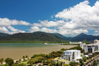 view of Cairns QLD clipart