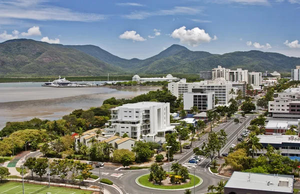 Havadan görünümü Cairns Qld