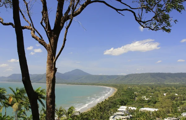 Pohled na pláž Port Douglas — Stock fotografie