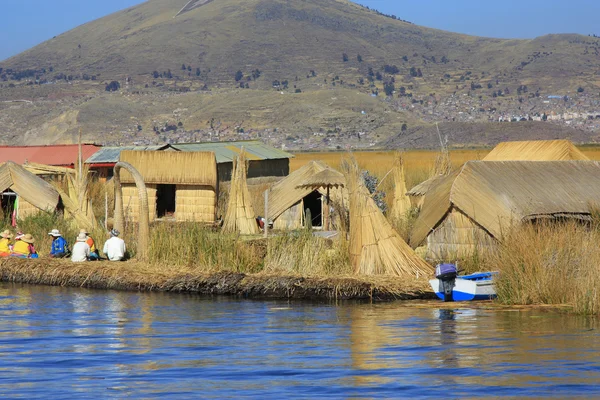Lago Titicaca a — Foto de Stock