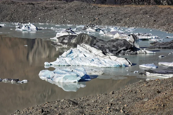 Nya Zeeland glaciär — Stockfoto