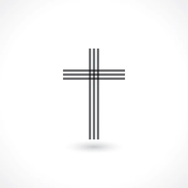 Хрест абстрактних символ — стоковий вектор