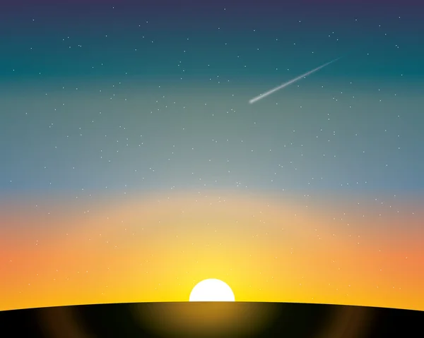 Cielo nocturno fondo abstracto — Vector de stock