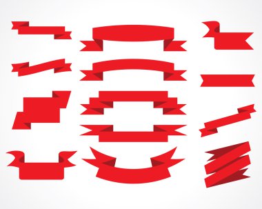 Kırmızı şerit kümesi