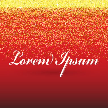 düşen altın parçacıkları