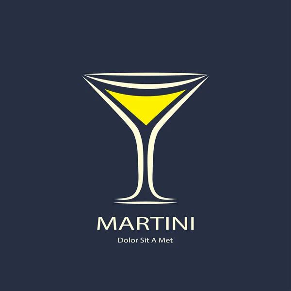 Martini — Stockový vektor