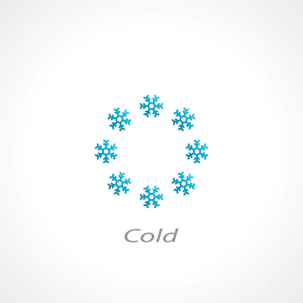 Cold symbol — Stock Vector