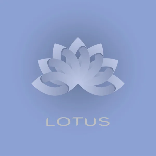 Lotus symbole — Image vectorielle