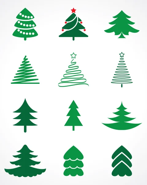 Kerstboom — Stockvector